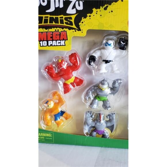 Heroes of Goo Jit Zu MINIS Thrash, Scorpius, Blazagon, Tygor, MEGA 10-Pack Toy - Picture 3 of 6